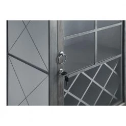 Gold Coast Antique Silver/Mirror Wine Storage Serving Bar with Cabinet and Lock by Convenience Concepts 13 Gold Coast Antique Silver/Mirror Wine Storage Serving Bar with Cabinet and Lock by Convenience Concepts -Cheap Convenience Concepts Store antique silver mirror convenience concepts bar cabinets u12 182 c3 1000