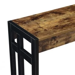 Monterey 49.5 in. Faux Birch and Black 30 in, Rectangle Wood Console Table by Convenience Concepts -Cheap Convenience Concepts Store barnwood and black convenience concepts console tables r4 0543 1f 1000