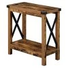Durango 11.75 in.(w) Barnwood & Black 24 in. (H) Rectangular Particle Board End table with Charging Station by Convenience Concepts 2 Durango 11.75 in.(w) Barnwood & Black 24 in. (H) Rectangular Particle Board End table with Charging Station by Convenience Concepts -Cheap Convenience Concepts Store barnwood black convenience concepts end side tables r4 0523 64 1000