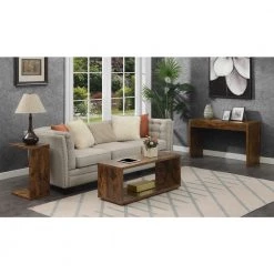 Northfield 42 in. x 18 in. Barnwood Rectangular Wood Coffee Table with Shelf by Convenience Concepts -Cheap Convenience Concepts Store barnwood convenience concepts coffee tables r4 0602 d4 1000