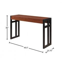 Monterey 50 in. Black/Cherry Standard Rectangle Wood Console Table by Convenience Concepts 8 Monterey 50 in. Black/Cherry Standard Rectangle Wood Console Table by Convenience Concepts -Cheap Convenience Concepts Store black cherry convenience concepts console tables r4 0175 40 1000
