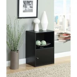 Designs2go Black Storage Cabinet by Convenience Concepts -Cheap Convenience Concepts Store black convenience concepts accent cabinets 151186 31 1000