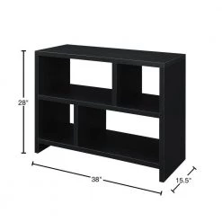 Northfield 38 in. Black 28 in. Rectangle Wood Console Table with Wood Frame and Shelves by Convenience Concepts 9 Northfield 38 in. Black 28 in. Rectangle Wood Console Table with Wood Frame and Shelves by Convenience Concepts -Cheap Convenience Concepts Store black convenience concepts console tables r4 0589 40 1000