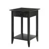 American Heritage Black End Table by Convenience Concepts -Cheap Convenience Concepts Store black convenience concepts end side tables 7103049 bl 64 1000