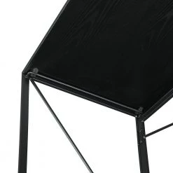 Xtra 39.5 in. Rectangular Black Particle Board/Metal Foldable Writing Desk with Charging Station by Convenience Concepts 17 Xtra 39.5 in. Rectangular Black Particle Board/Metal Foldable Writing Desk with Charging Station by Convenience Concepts -Cheap Convenience Concepts Store black convenience concepts writing desks r7 136 1f 1000