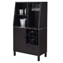 Cheap Convenience Concepts Store -Cheap Convenience Concepts Store black faux marble espresso convenience concepts bar cabinets u14 204 e1 1000