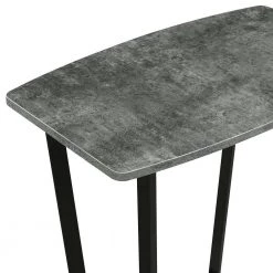 Graystone 23.75 in Cement/Black Short Rectangle Particle Board End Table with Shelf by Convenience Concepts 12 Graystone 23.75 in Cement/Black Short Rectangle Particle Board End Table with Shelf by Convenience Concepts -Cheap Convenience Concepts Store cement black convenience concepts end side tables r4 0664 c3 1000