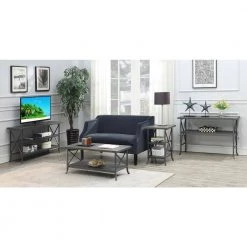 Brookline 42 in. Gray Large Rectangle Wood Coffee Table with Shelf by Convenience Concepts 16 Brookline 42 in. Gray Large Rectangle Wood Coffee Table with Shelf by Convenience Concepts -Cheap Convenience Concepts Store charcoal gray slate gray convenience concepts coffee tables r4 0340 d4 1000
