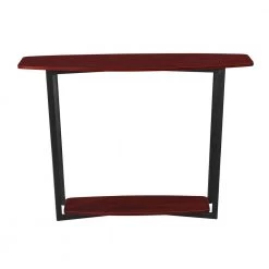Graystone 48 in. Cherry/Black Frame Standard Rectangle Console Table with Shelves by Convenience Concepts 15 Graystone 48 in. Cherry/Black Frame Standard Rectangle Console Table with Shelves by Convenience Concepts -Cheap Convenience Concepts Store cherry black frame convenience concepts console tables r4 0333 66 1000