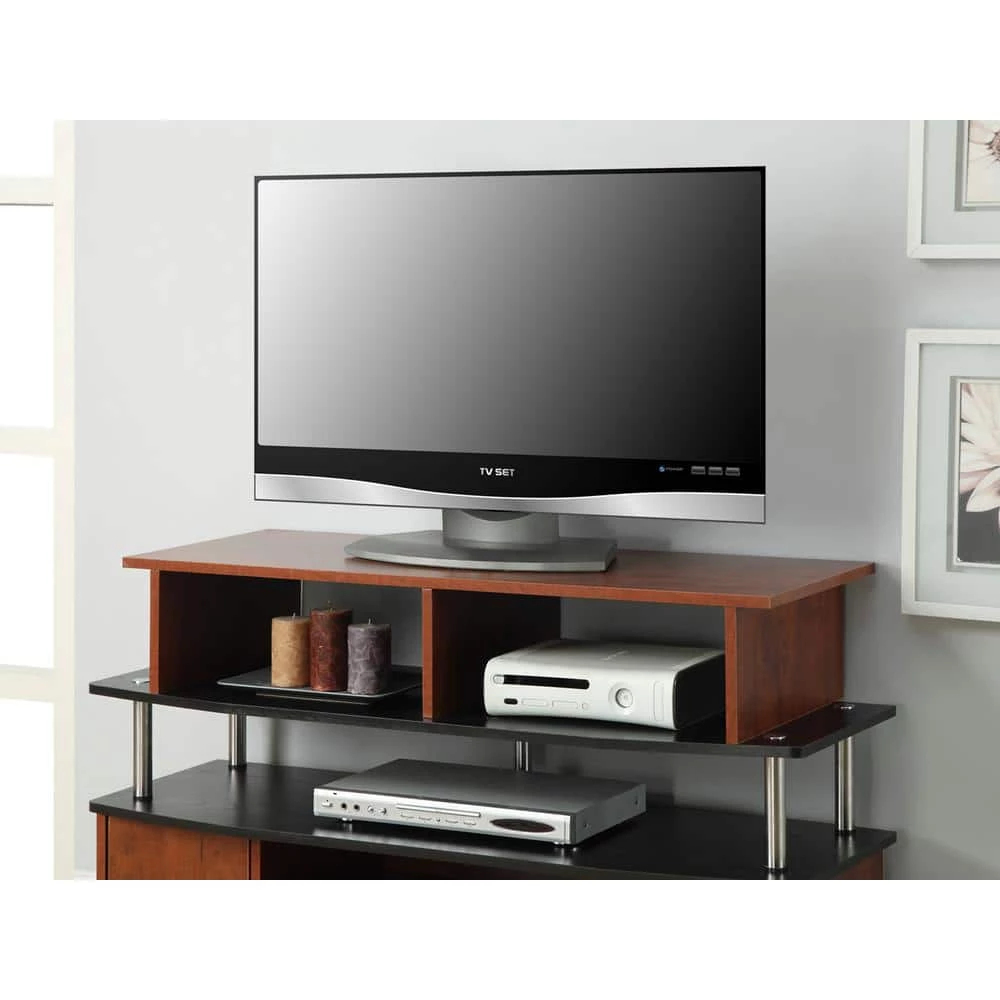 Designs2Go Large Monitor Riser in Cherry by Convenience Concepts 4 Designs2Go Large Monitor Riser in Cherry by Convenience Concepts - Image 3