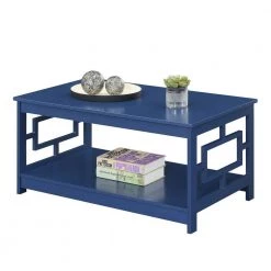 Town Square 39.25 in Cobalt Blue 18 in. Rectangular MDF Coffee Table with Shelf by Convenience Concepts 10 Town Square 39.25 in Cobalt Blue 18 in. Rectangular MDF Coffee Table with Shelf by Convenience Concepts -Cheap Convenience Concepts Store cobalt blue convenience concepts coffee tables s20 435 c3 1000
