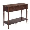 French Country 36 in. Espresso Rectangle Wood Console Table with 2-Drawers by Convenience Concepts 2 French Country 36 in. Espresso Rectangle Wood Console Table with 2-Drawers by Convenience Concepts -Cheap Convenience Concepts Store espresso convenience concepts console tables 6050419es 64 1000