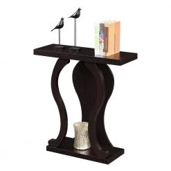 Newport 32 in. Espresso Standard Rectangle Wood Console Table with Storage by Convenience Concepts -Cheap Convenience Concepts Store espresso convenience concepts console tables u14 163 c3 1000