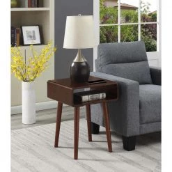 Napa Valley Espresso End Table by Convenience Concepts -Cheap Convenience Concepts Store espresso convenience concepts end side tables r6 308 44 1000