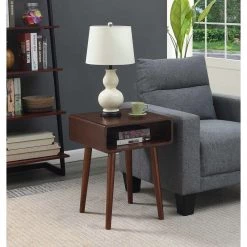 Napa Valley Espresso End Table by Convenience Concepts -Cheap Convenience Concepts Store espresso convenience concepts end side tables r6 308 4f 1000