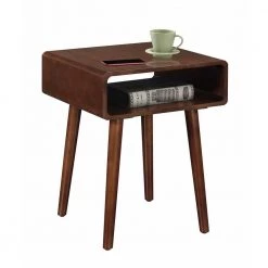 Napa Valley Espresso End Table by Convenience Concepts -Cheap Convenience Concepts Store espresso convenience concepts end side tables r6 308 c3 1000