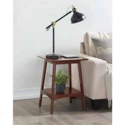 Alpine Espresso End Table by Convenience Concepts -Cheap Convenience Concepts Store espresso convenience concepts end side tables v2 129 66 1000