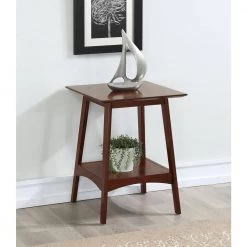 Alpine Espresso End Table by Convenience Concepts -Cheap Convenience Concepts Store espresso convenience concepts end side tables v2 129 77 1000