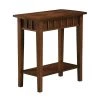 Classic Accents Dennis 12 in. Espresso Standard Rectangle Wood end Table with Shelf by Convenience Concepts -Cheap Convenience Concepts Store espresso convenience concepts end side tables v2 247 64 1000