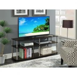Designs2Go 59 in. Espresso Composite TV Stand Fits TVs Up to 60 in. with Cable Management by Convenience Concepts 11 Designs2Go 59 in. Espresso Composite TV Stand Fits TVs Up to 60 in. with Cable Management by Convenience Concepts -Cheap Convenience Concepts Store espresso convenience concepts tv stands r5 219 31 1000
