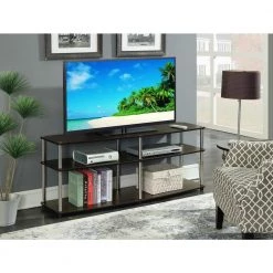 Designs2Go 59 in. Espresso Composite TV Stand Fits TVs Up to 60 in. with Cable Management by Convenience Concepts 10 Designs2Go 59 in. Espresso Composite TV Stand Fits TVs Up to 60 in. with Cable Management by Convenience Concepts -Cheap Convenience Concepts Store espresso convenience concepts tv stands r5 219 4f 1000