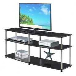 Designs2Go 59 in. Espresso Composite TV Stand Fits TVs Up to 60 in. with Cable Management by Convenience Concepts 9 Designs2Go 59 in. Espresso Composite TV Stand Fits TVs Up to 60 in. with Cable Management by Convenience Concepts -Cheap Convenience Concepts Store espresso convenience concepts tv stands r5 219 c3 1000