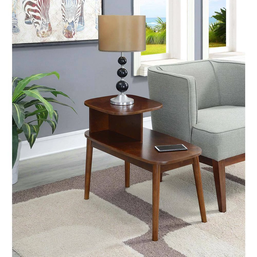 Maxwell Mid-Century 24 in. H Espresso End Table by Convenience Concepts 8 Maxwell Mid-Century 24 in. H Espresso End Table by Convenience Concepts - Image 6
