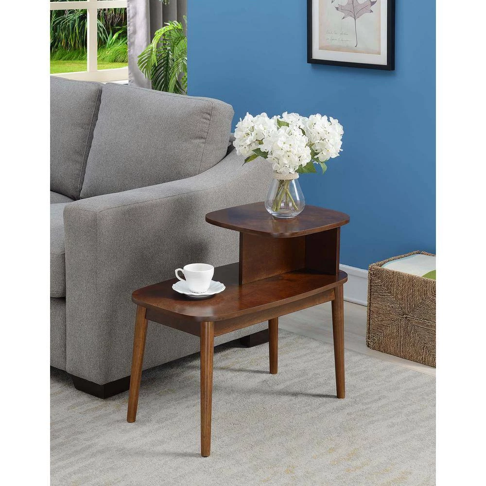 Maxwell Mid-Century 24 in. H Espresso End Table by Convenience Concepts 6 Maxwell Mid-Century 24 in. H Espresso End Table by Convenience Concepts - Image 4