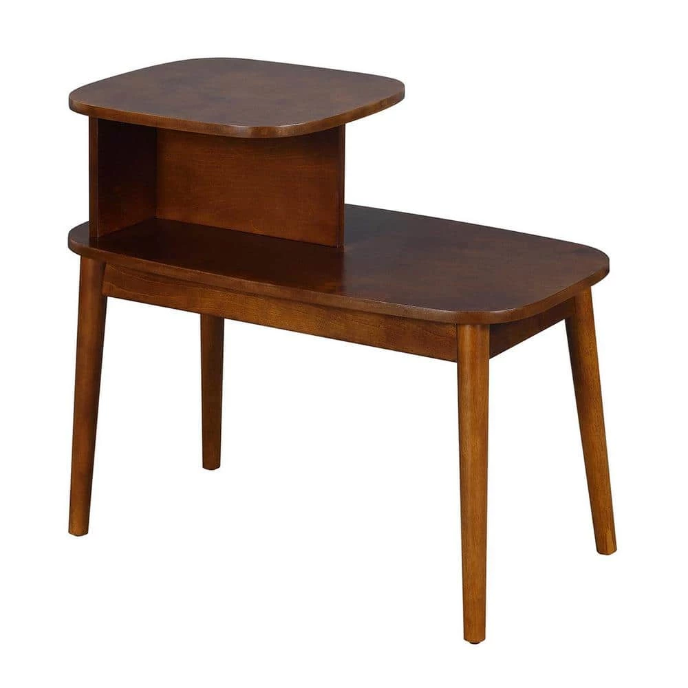 Maxwell Mid-Century 24 in. H Espresso End Table by Convenience Concepts 3 Maxwell Mid-Century 24 in. H Espresso End Table by Convenience Concepts