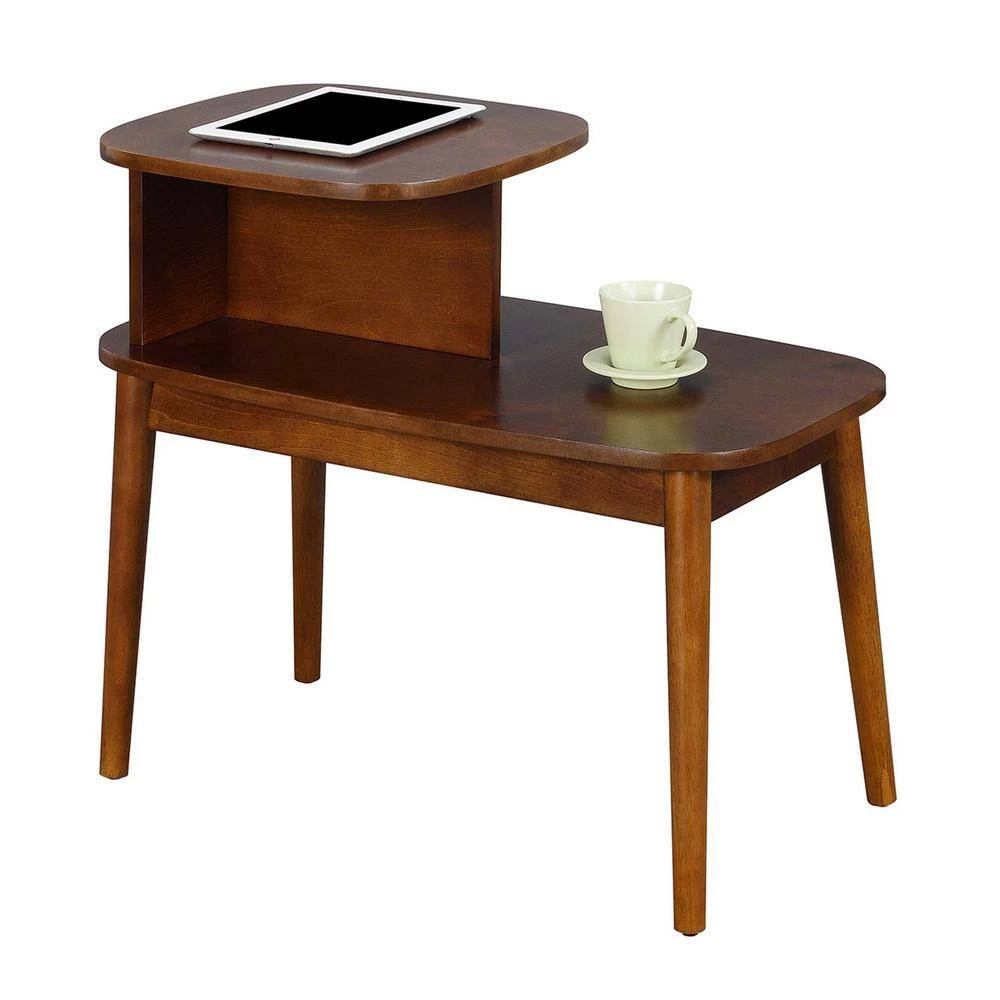 Maxwell Mid-Century 24 in. H Espresso End Table by Convenience Concepts 5 Maxwell Mid-Century 24 in. H Espresso End Table by Convenience Concepts - Image 3