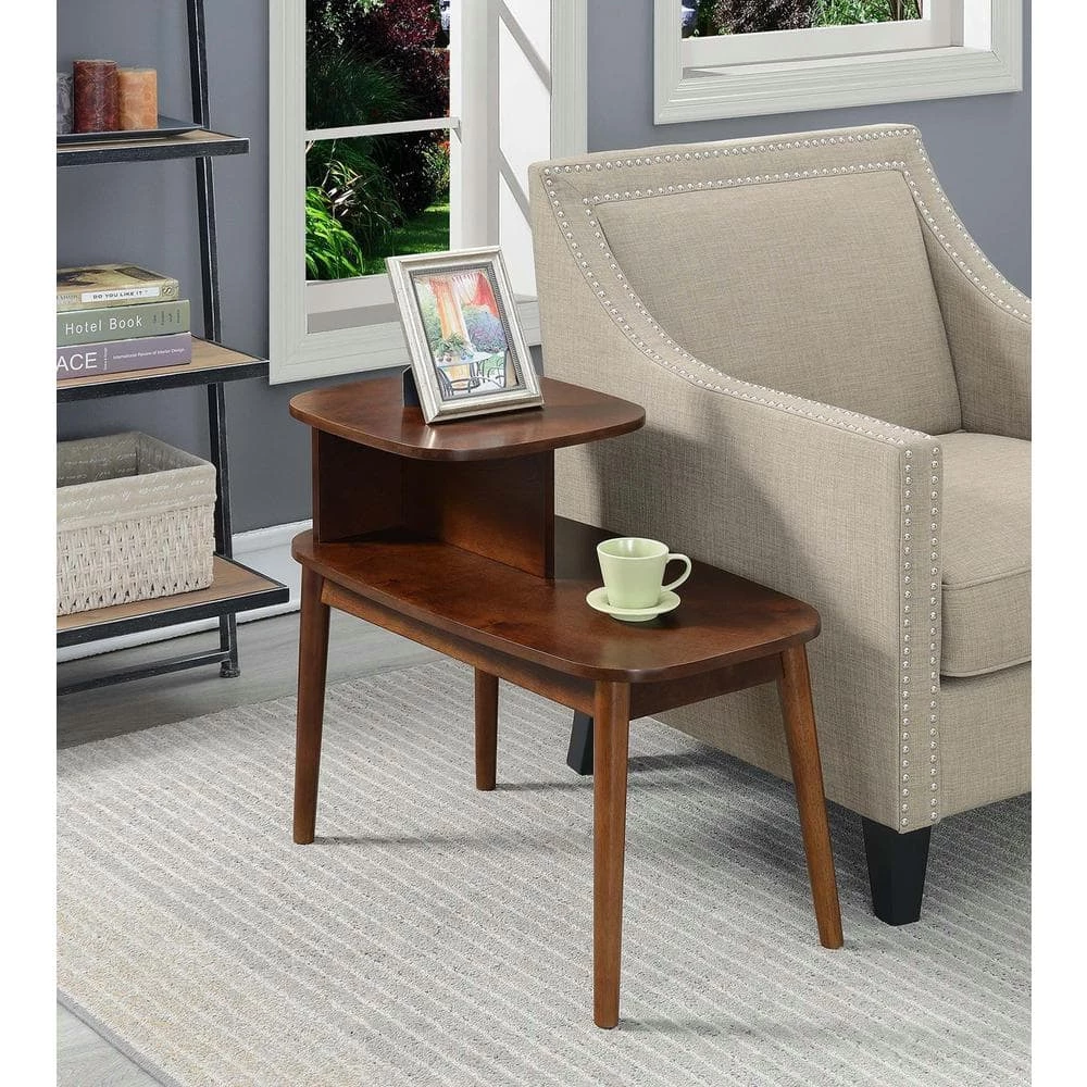 Maxwell Mid-Century 24 in. H Espresso End Table by Convenience Concepts 4 Maxwell Mid-Century 24 in. H Espresso End Table by Convenience Concepts - Image 2