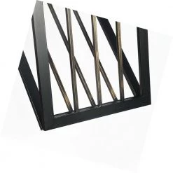 Venus 42 in. Antique Black Rectangle Glass Top Console Table by Convenience Concepts -Cheap Convenience Concepts Store glass antique black convenience concepts console tables u12 222 c3 1000