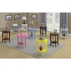 American Heritage Mahogany End Table by Convenience Concepts -Cheap Convenience Concepts Store mahogany convenience concepts end side tables 7106259mg 1f 1000