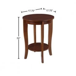 American Heritage Mahogany End Table by Convenience Concepts -Cheap Convenience Concepts Store mahogany convenience concepts end side tables 7106259mg 40 1000