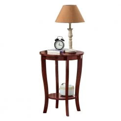 American Heritage Mahogany End Table by Convenience Concepts -Cheap Convenience Concepts Store mahogany convenience concepts end side tables 7106259mg c3 1000