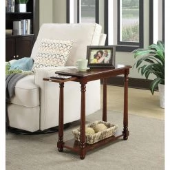 French Country Mahogany End Table by Convenience Concepts 7 French Country Mahogany End Table by Convenience Concepts -Cheap Convenience Concepts Store mahogany convenience concepts end side tables r6 175 31 1000