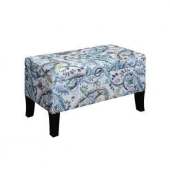 Designs4Comfort Winslow Paisley Storage Ottoman by Convenience Concepts