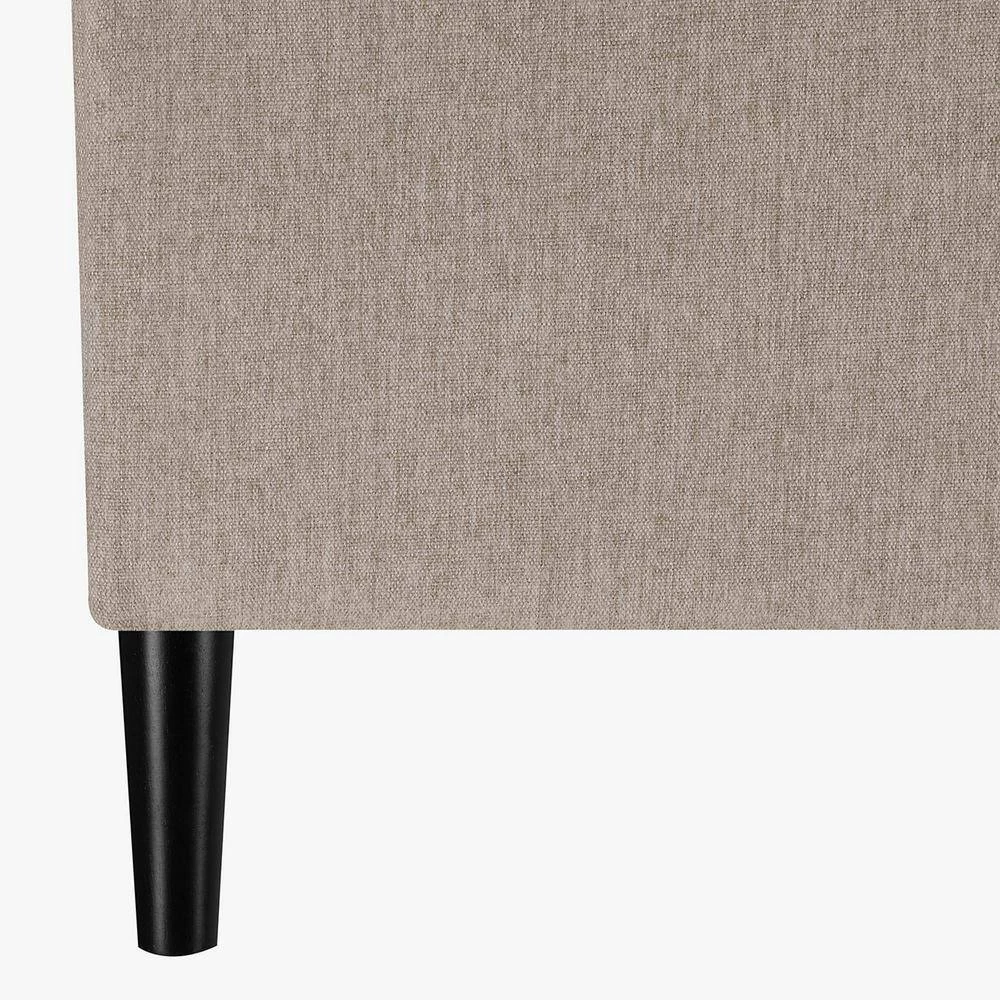 Designs4Comfort Soft Beige Fabric Storage Ottoman with Reversible Trays by Convenience Concepts 5 Designs4Comfort Soft Beige Fabric Storage Ottoman with Reversible Trays by Convenience Concepts - Image 3