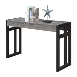 Monterey 50 in. Weathered Gray/Black Standard Rectangle Wood Console Table by Convenience Concepts 16 Monterey 50 in. Weathered Gray/Black Standard Rectangle Wood Console Table by Convenience Concepts -Cheap Convenience Concepts Store weathered gray black frame convenience concepts console tables r4 0323 1f 1000
