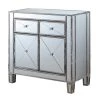 Gold Coast Vineyard 28 in. Weathered Gray Standard Rectangular Mirror Top Console Hall Table with 2-Drawers and Cabinet by Convenience Concepts -Cheap Convenience Concepts Store weathered gray convenience concepts console tables u12 184 64 1000
