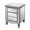 Gold Coast Park Lane 18 in. W x 22 in. H Weathered Gray and Mirror End Table with Drawer and Cabinet by Convenience Concepts 2 Gold Coast Park Lane 18 in. W x 22 in. H Weathered Gray and Mirror End Table with Drawer and Cabinet by Convenience Concepts -Cheap Convenience Concepts Store weathered gray mirror convenience concepts end side tables u12 137 64 1000