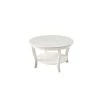 American Heritage 18 in. H White Round Coffee Table by Convenience Concepts -Cheap Convenience Concepts Store white convenience concepts coffee tables r6 361 64 1000