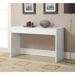 Northfield 48 in. White Rectangle Wood Console Table by Convenience Concepts 15 Northfield 48 in. White Rectangle Wood Console Table by Convenience Concepts -Cheap Convenience Concepts Store white convenience concepts console tables 111091w 4f 1000