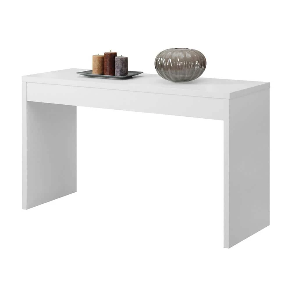 Northfield 48 in. White Rectangle Wood Console Table by Convenience Concepts 6 Northfield 48 in. White Rectangle Wood Console Table by Convenience Concepts - Image 4