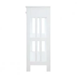 Mission 39.5 in. White Standard Height Rectangular Wood Top Console Table with 1-Drawer and Shelf by Convenience Concepts 9 Mission 39.5 in. White Standard Height Rectangular Wood Top Console Table with 1-Drawer and Shelf by Convenience Concepts -Cheap Convenience Concepts Store white convenience concepts console tables s20 338 e1 1000