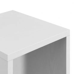 Northfield Admiral 15.5 in. W x 24 in. H White Square Particle Board End Table with Shelf by Convenience Concepts -Cheap Convenience Concepts Store white convenience concepts end side tables r4 0570 c3 1000