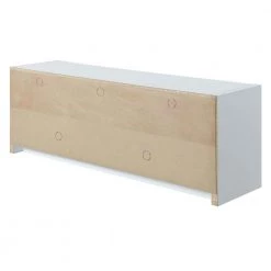 Newport 16 in. White Wood TV Stand Fits TVs Up to 65 in. with Storage Doors by Convenience Concepts -Cheap Convenience Concepts Store white convenience concepts tv stands u14 175 66 1000