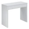 Northfield 36 in. White Rectangular 1-Drawer Writing Desk by Convenience Concepts -Cheap Convenience Concepts Store white convenience concepts writing desks r4 0527 64 1000