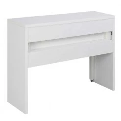 Newport JB 47.25 in. Rectangular White Particle Board 1-Drawer Writing Desk with Sliding Shelf and Riser by Convenience Concepts 12 Newport JB 47.25 in. Rectangular White Particle Board 1-Drawer Writing Desk with Sliding Shelf and Riser by Convenience Concepts -Cheap Convenience Concepts Store white convenience concepts writing desks r7 146 66 1000
