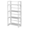 Xtra 49.5 in. White/White Metal 4 -Shelf Standard Bookcase with Folding Sides by Convenience Concepts 2 Xtra 49.5 in. White/White Metal 4 -Shelf Standard Bookcase with Folding Sides by Convenience Concepts -Cheap Convenience Concepts Store white white convenience concepts bookcases bookshelves r4 0562 64 1000